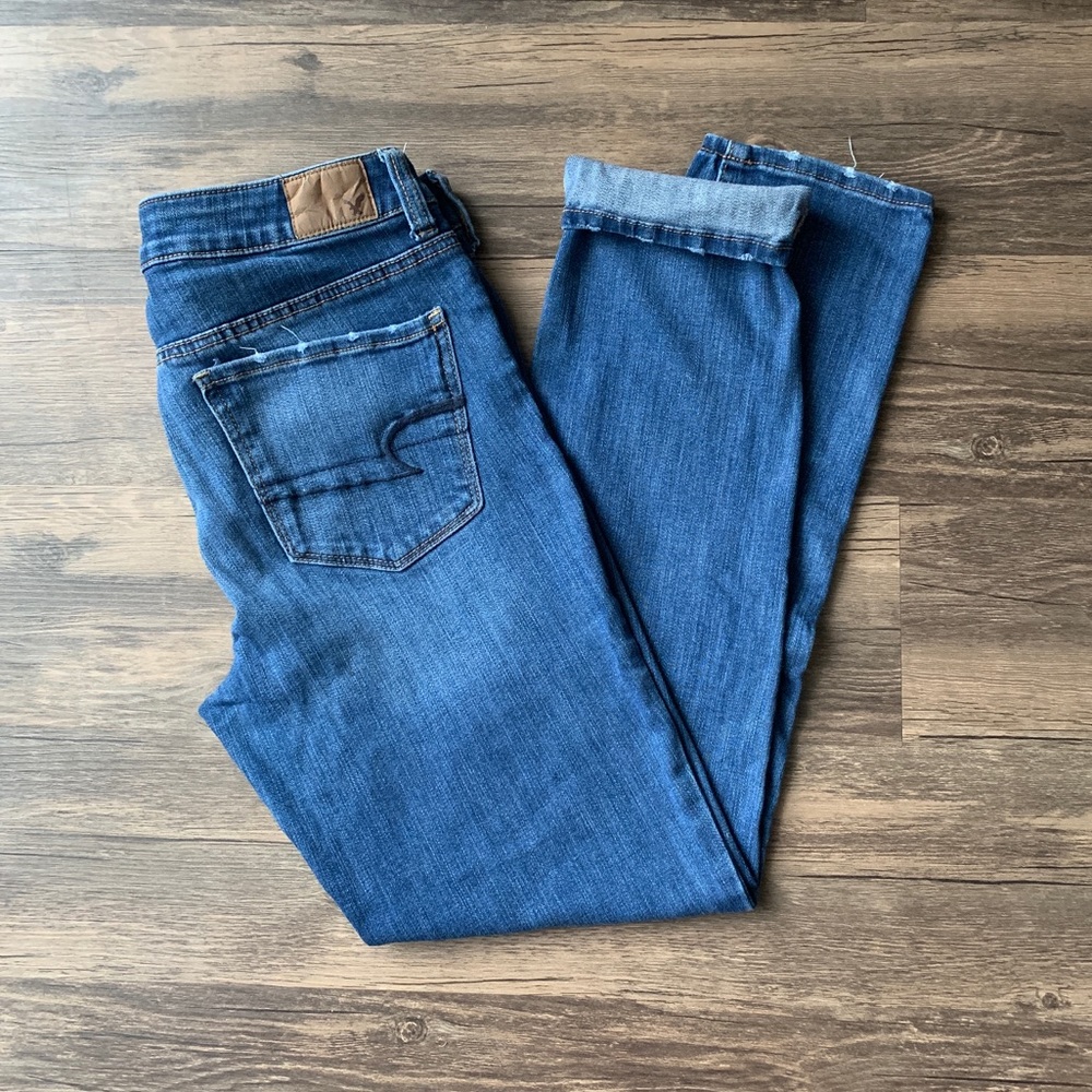 American Eagle Women Mid-Rise Super Stretch Jean